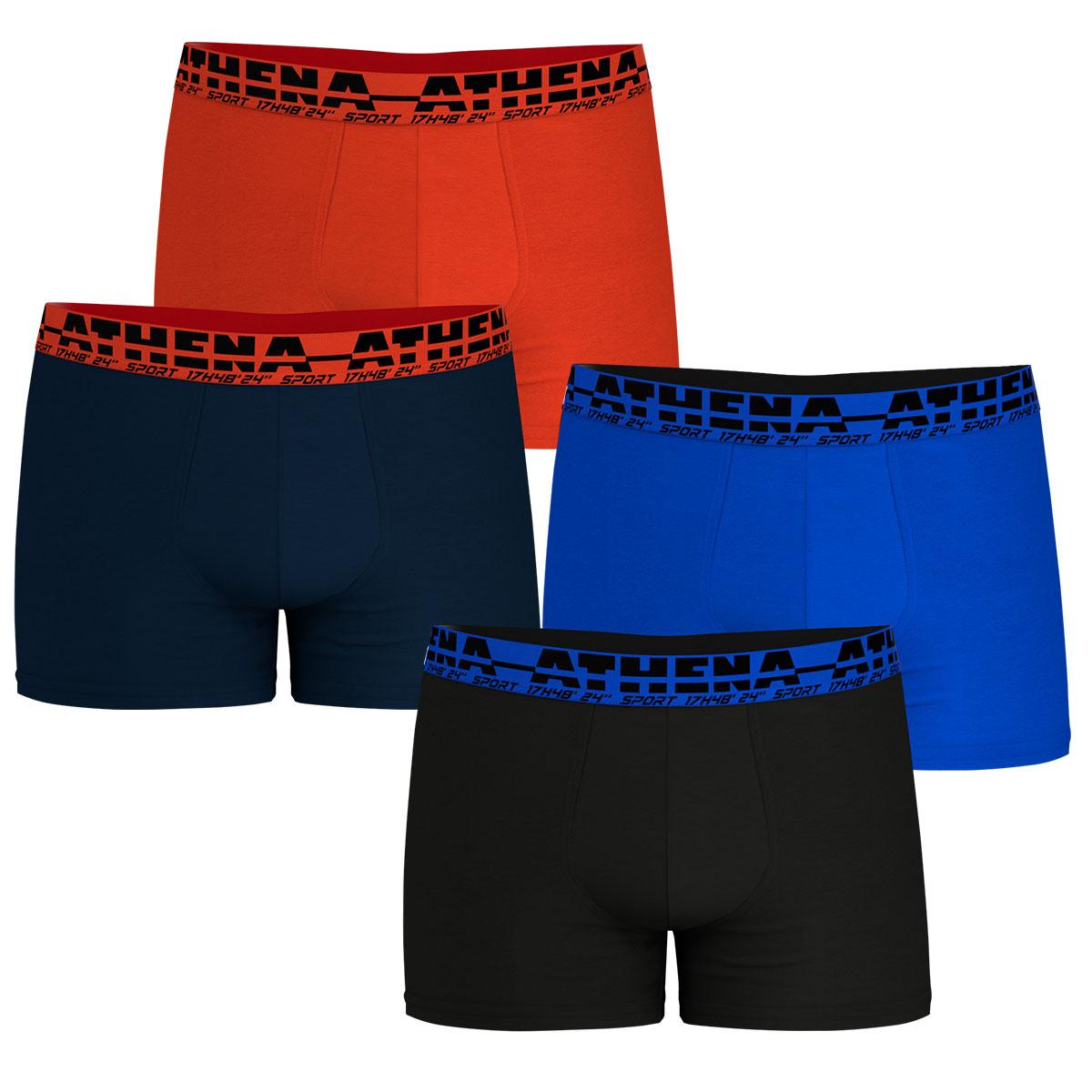 Lot de 4 boxers homme Easy Sport Athena