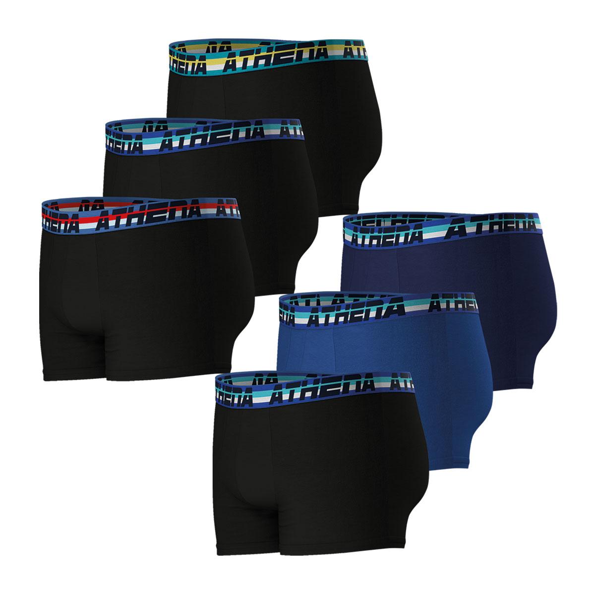 Lot de 6 boxers homme Full Stretch