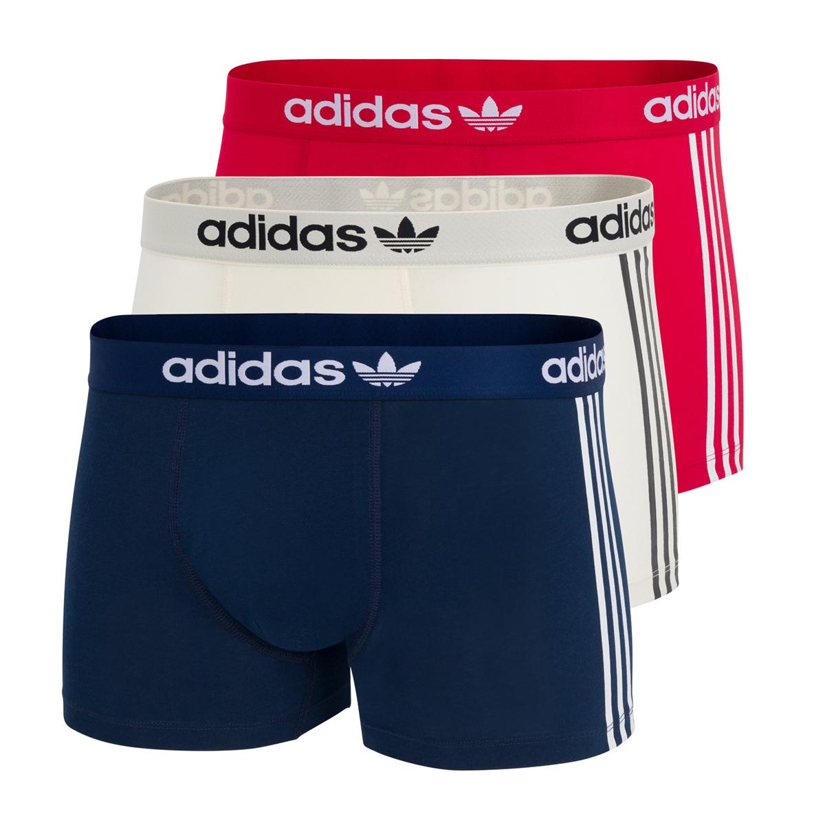 Lot de 3 boxers homme Confort Flex Coton Adidas