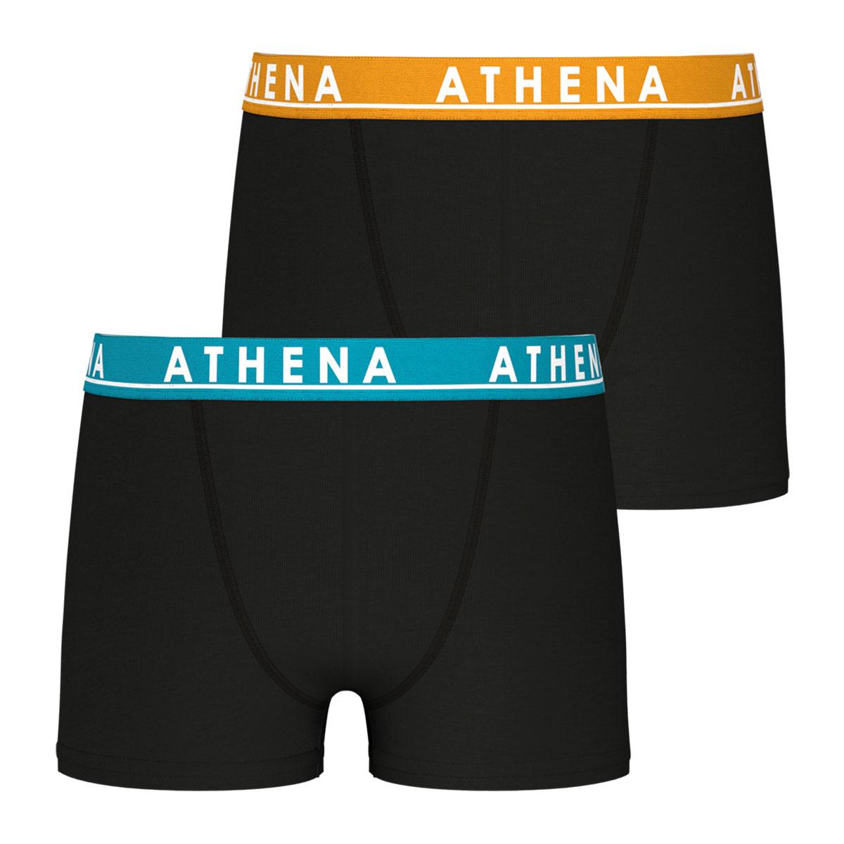 Lot de 2 boxers garçon Easy Color Athena