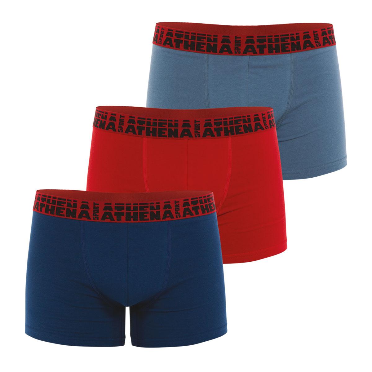 Lot de 3 boxers homme Athena