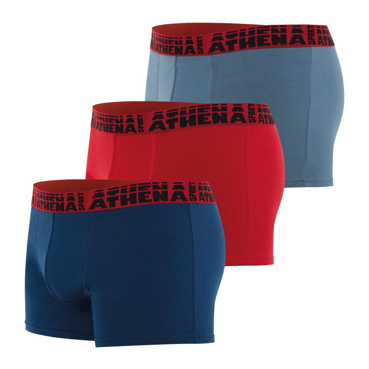 Lot de 3 boxers homme Athena