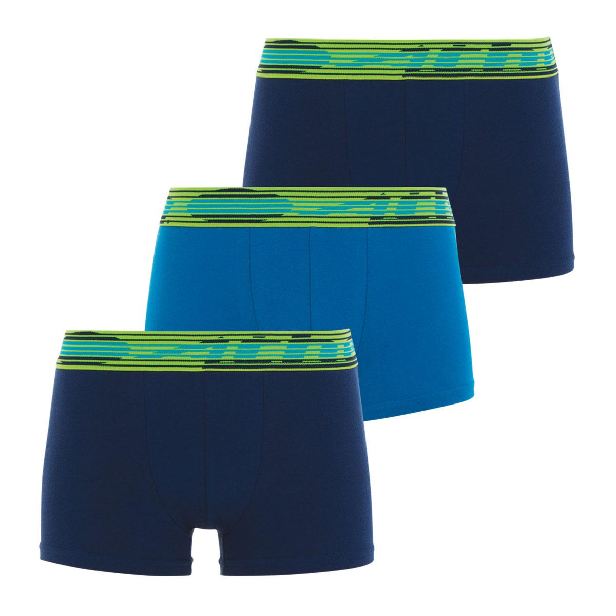 Lot de 3 boxers garçon Sport Stretch Athena