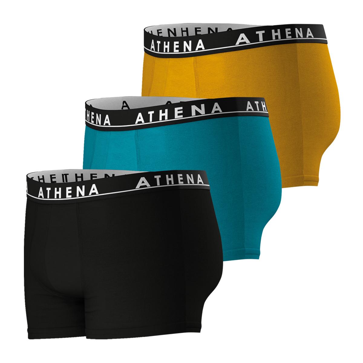 Lot de 3 boxers homme Easy Color Athena