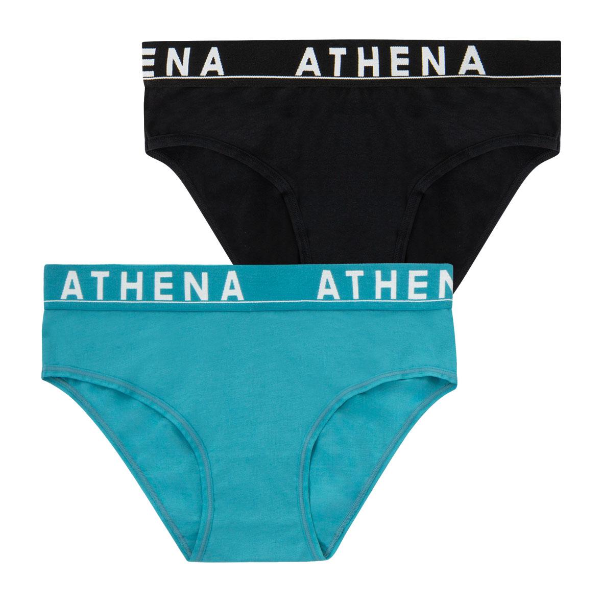 Lot de 2 slips fille Easy Color Athena Fille